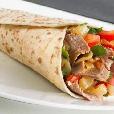 Beef Kabab Saj Wrap